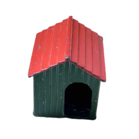 toy metal dog house made in england|Vintage Britain's Miniature Dog House, Diecast .